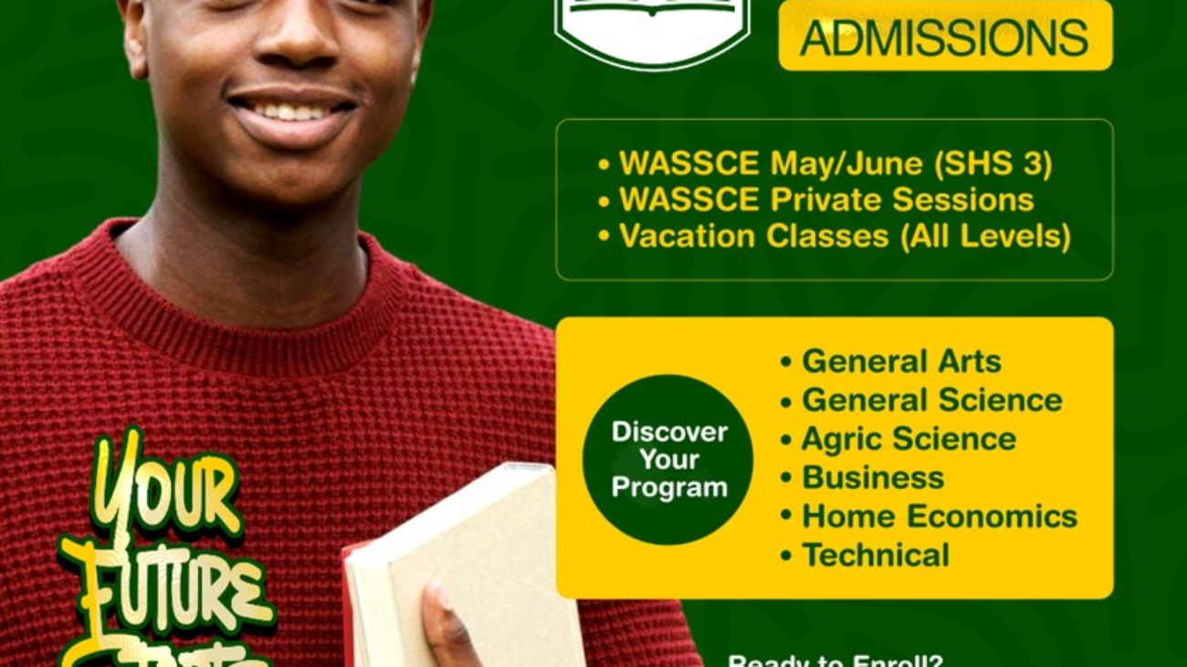 ASMEC College ia accepting WASSCE and vacatin Classses admissions Flyer - by 7graffix